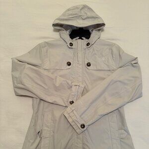 The North Face: Light weight hooded jacket